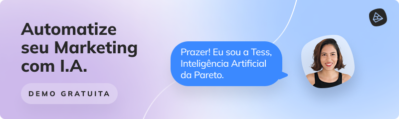 Banner da Pareto de automatização de marketing com IA.