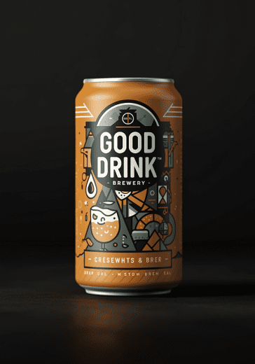 Image 3: realistic image of a craft beer